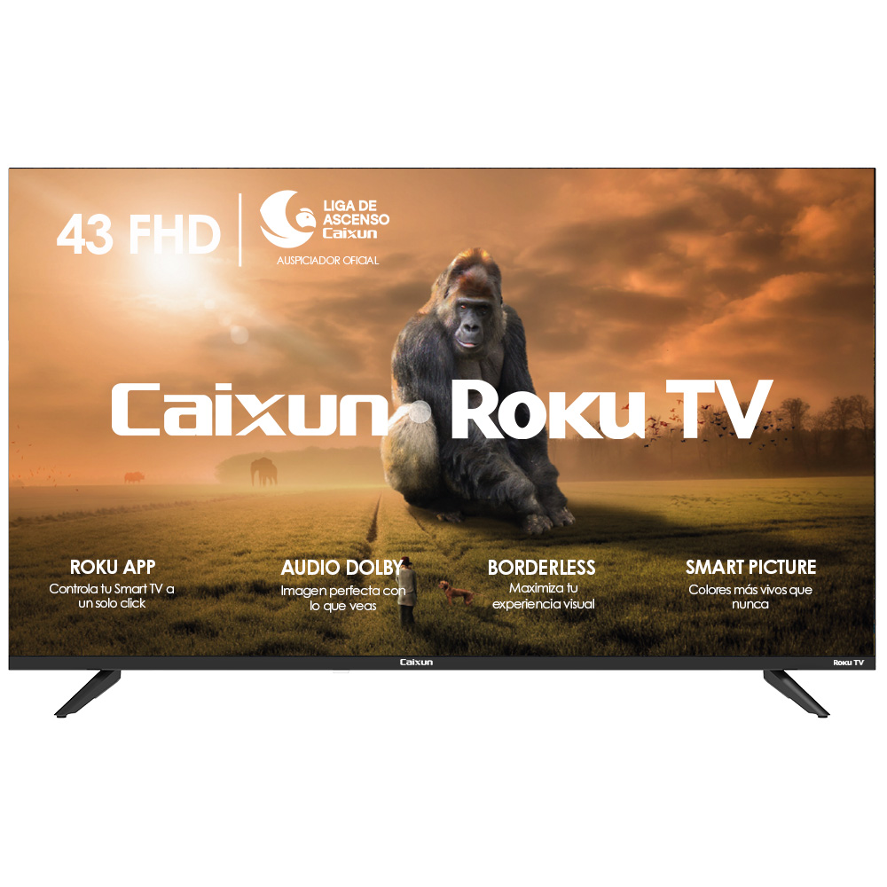 Smart TV 43” FHD ROKU