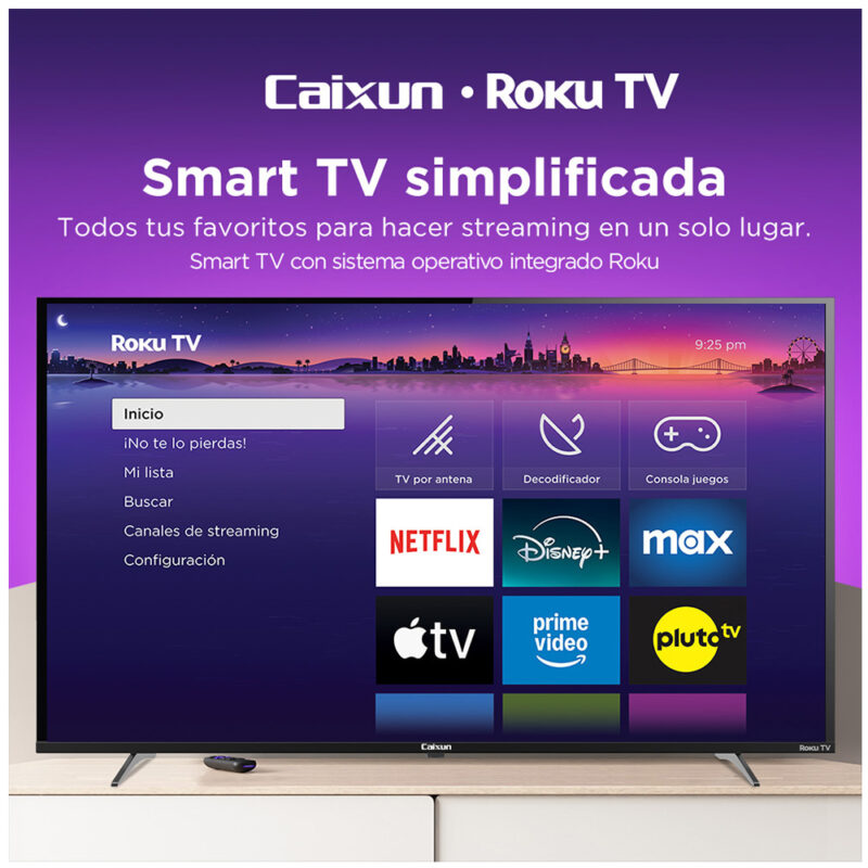Smart TV 50” UHD ROKU