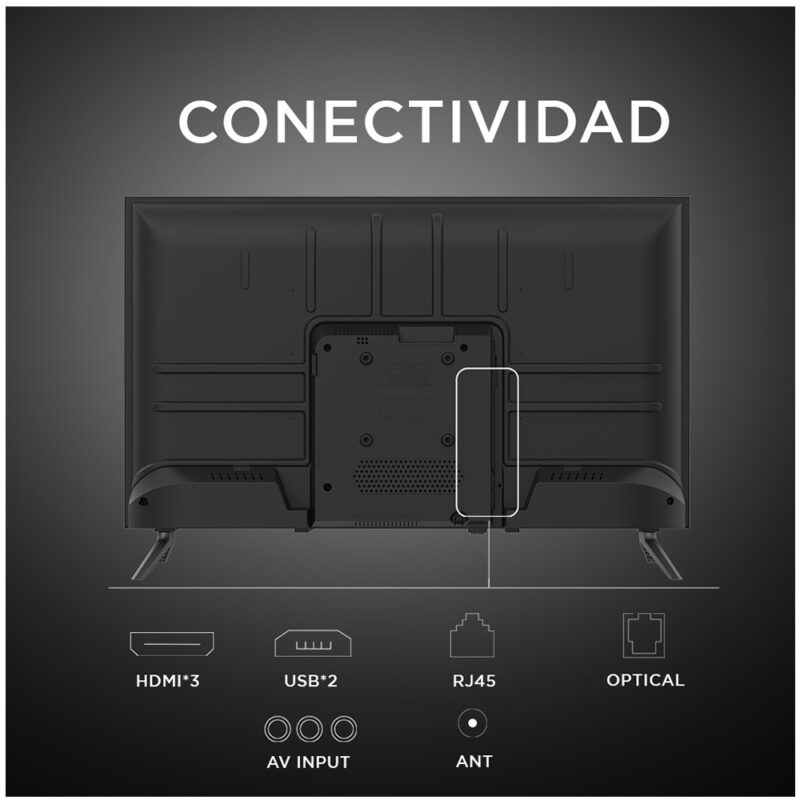 Smart TV 32” HD ROKU