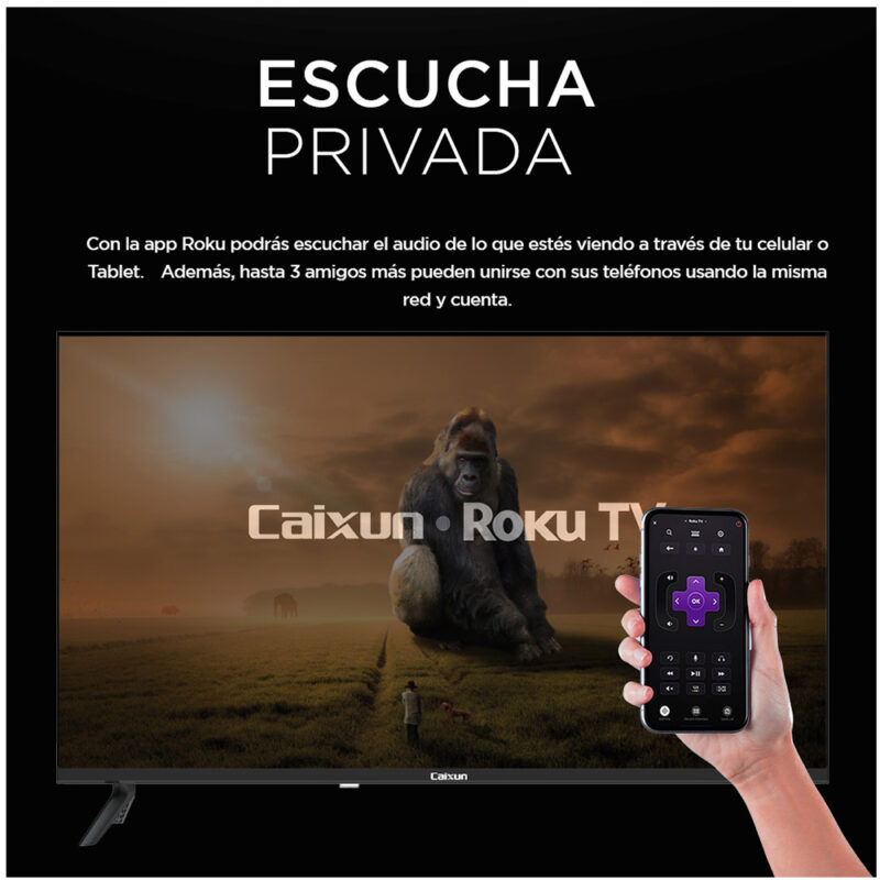 Smart TV 43” FHD ROKU
