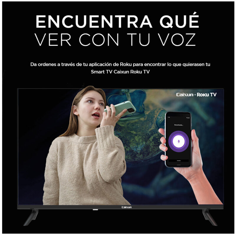 Smart TV 32” HD ROKU