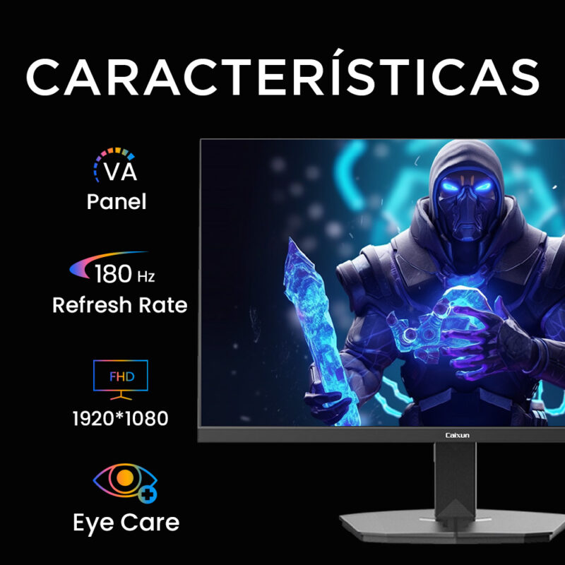 Monitor Gamer Plano 24" FHD