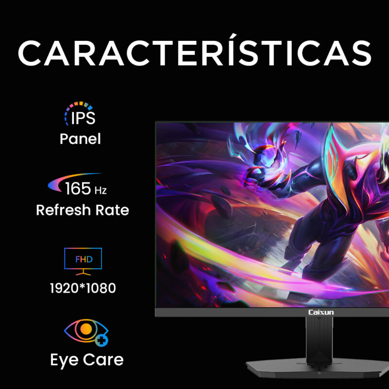 Monitor Gamer Plano 27” FHD