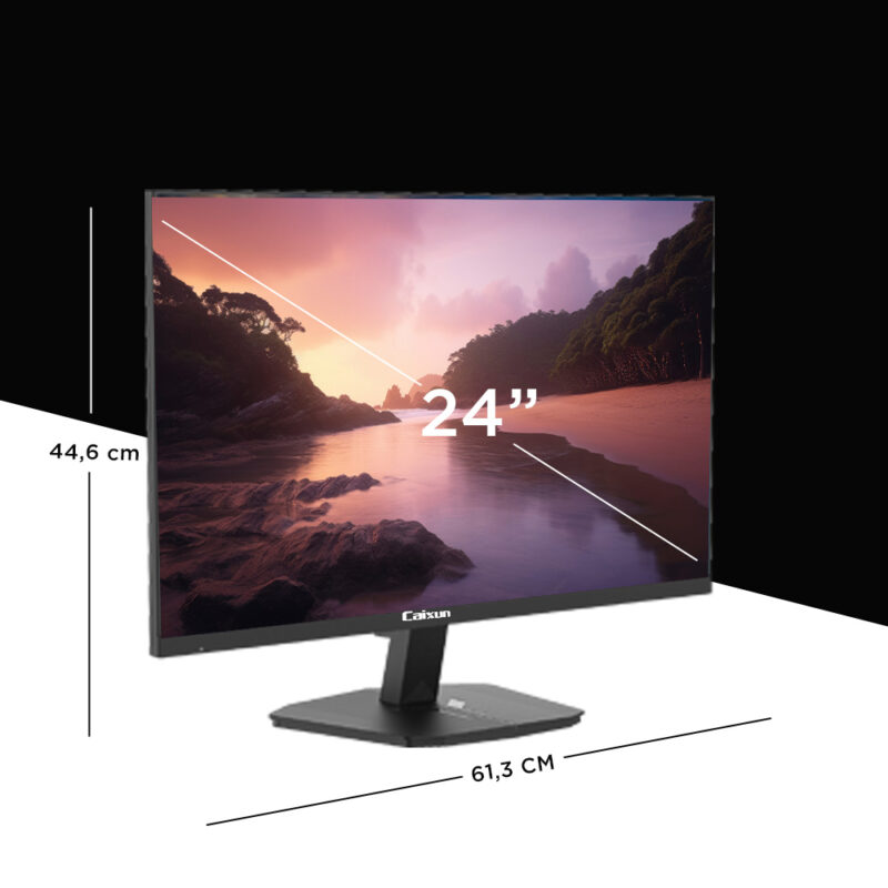 Monitor 24” FHD oficina