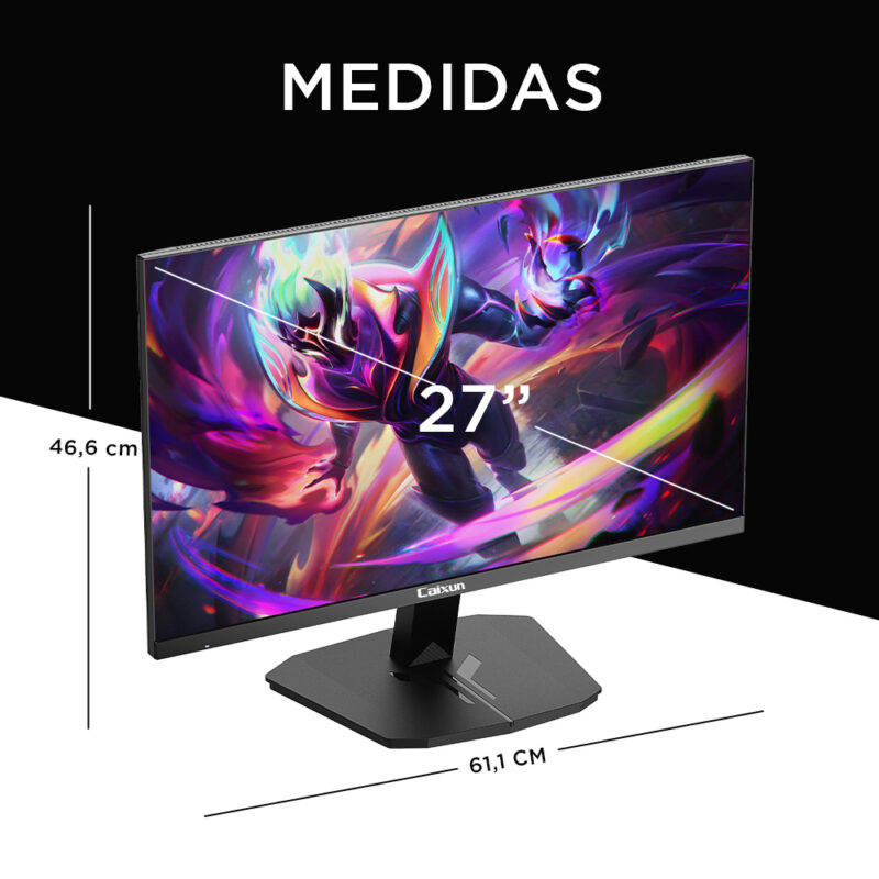 Monitor Gamer Plano 27” FHD