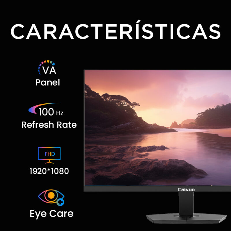 Monitor 24” FHD oficina