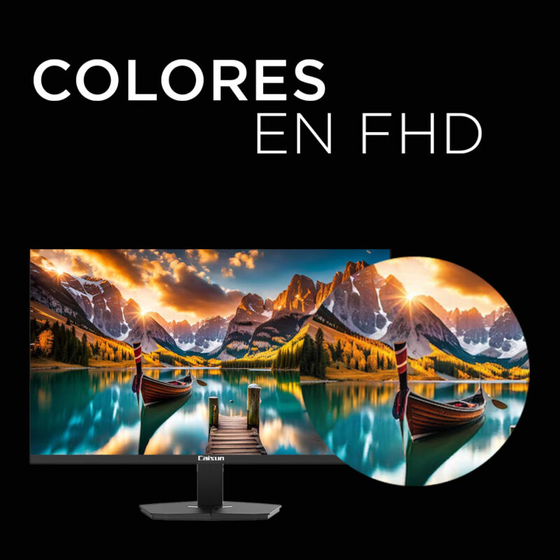 Monitor 24” FHD oficina