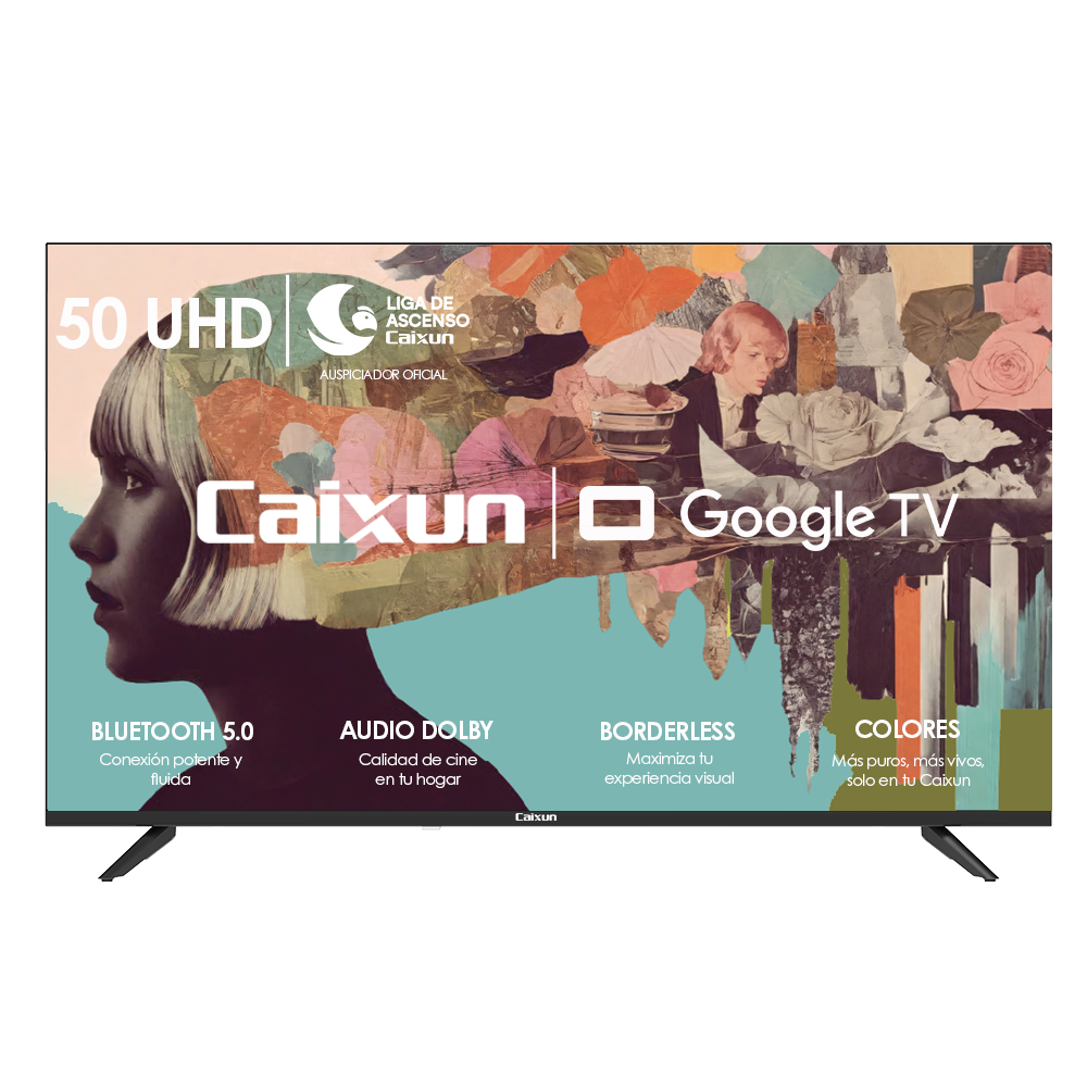 Smart TV 50” UHD Google TV