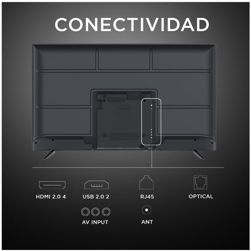 Smart TV 65” UHD Google TV