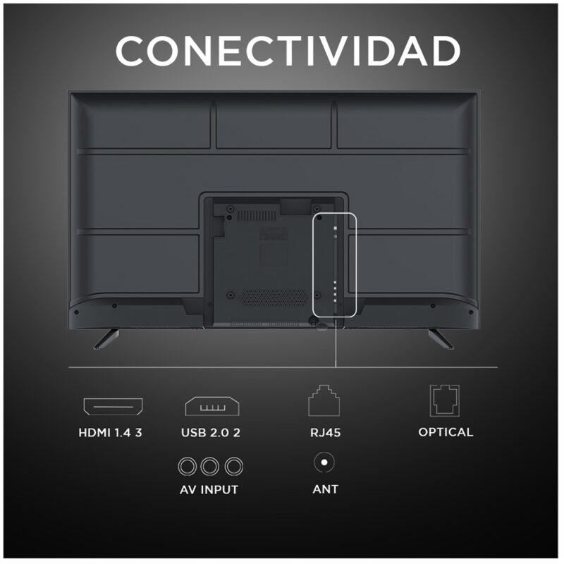 Smart TV 50” UHD Google TV