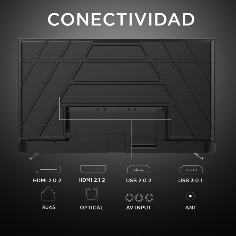 Smart TV 75” UHD Google TV