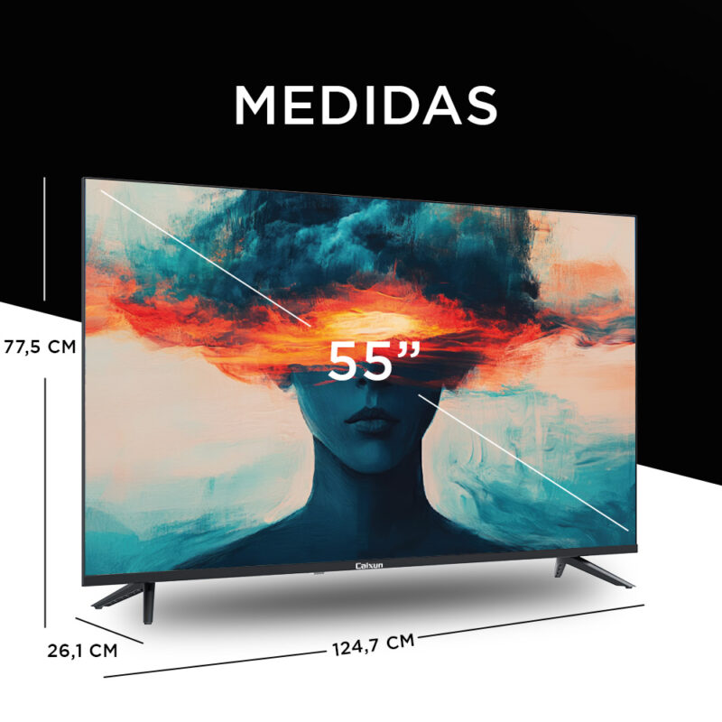 Smart TV 55” UHD Google TV