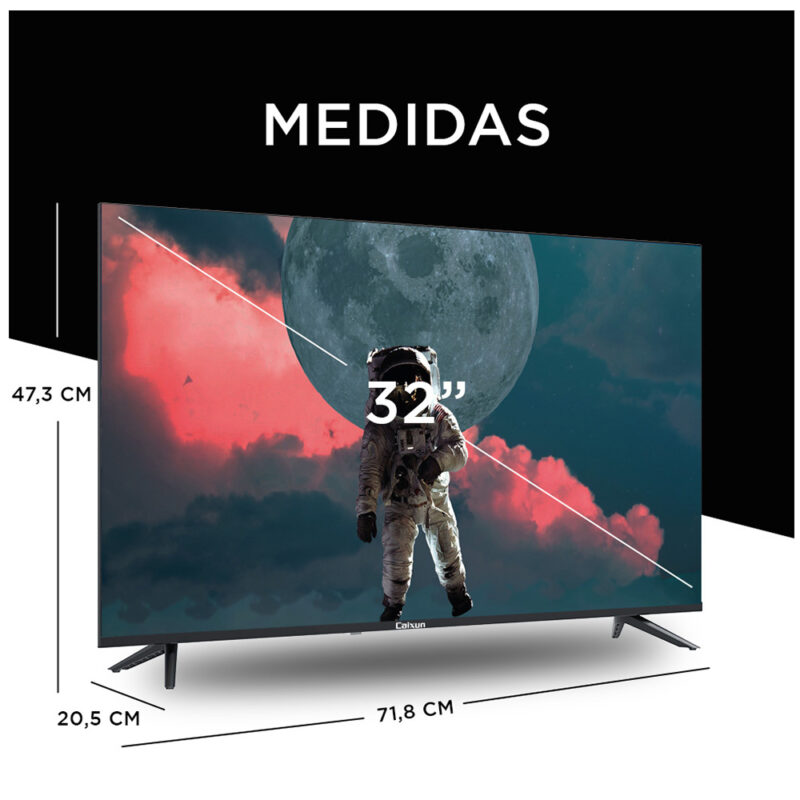 Smart TV 32” HD Google TV