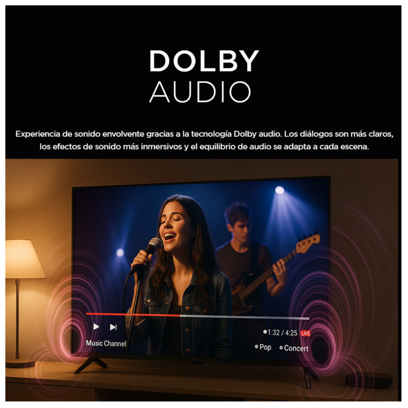 Smart TV 43” FHD Google TV