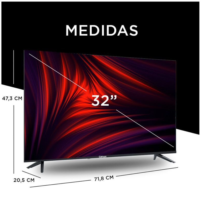 Smart TV 32” HD Google TV