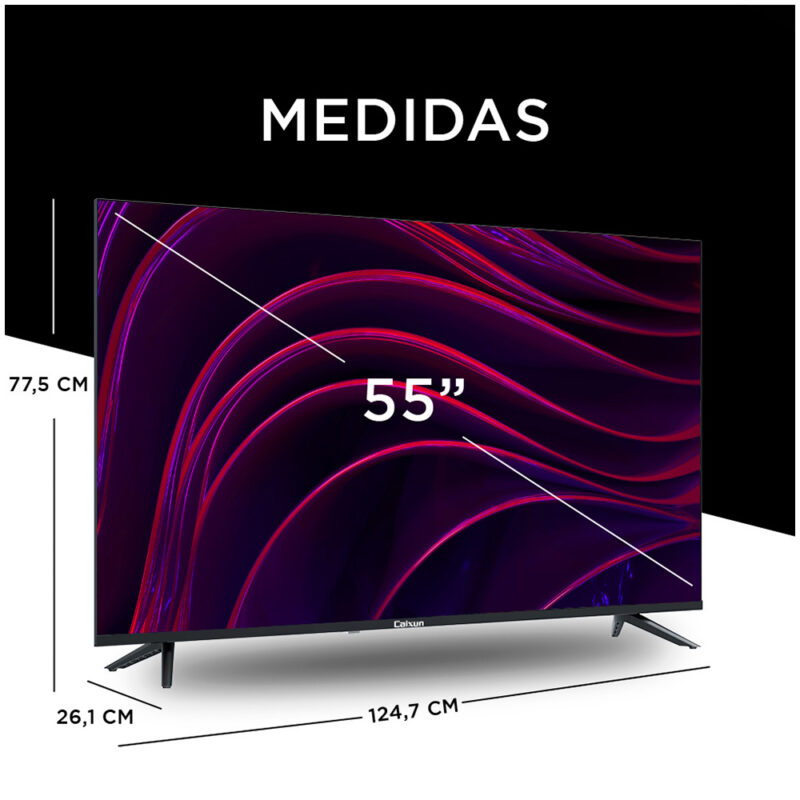 Smart TV 55” UHD Google TV